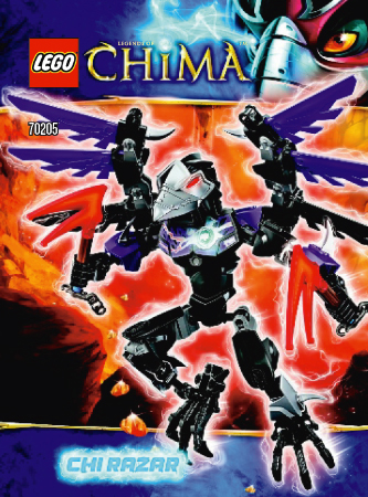 70205 CHI Razar (Used) LEGO Legends of Chima