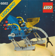 6882 Walking Astro Grappler (Certified) LEGO Space