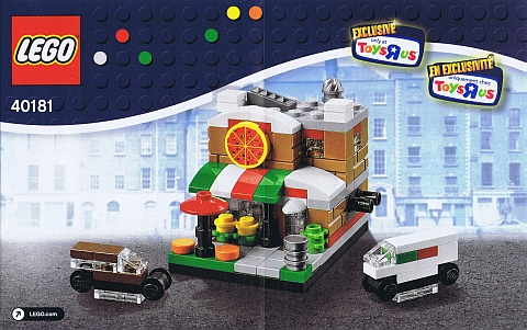 40181 Bricktober Pizza Place (Certified) LEGO Promotional