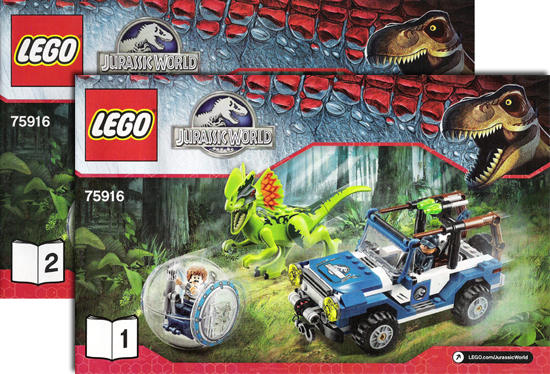 75916 Dilophosaurus Ambush (Certified) LEGO Jurassic World