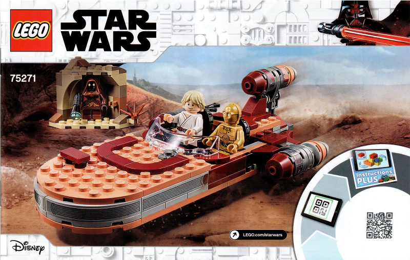 75271 Luke Skywalker's Landspeeder (Used) LEGO Star Wars