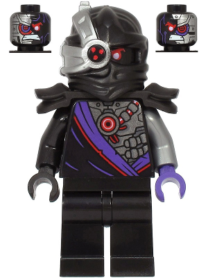 Nindroid Warrior, Black Shoulder Pads - Legacy (njo0629)