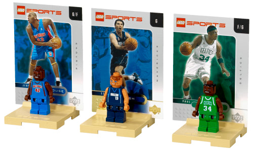 3565 NBA Collectors #6 - Steve Nash, Paul Pierce, Jerry Stackhouse (Certified) LEGO Sports