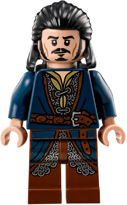 Bard the Bowman - Silver Buckle and Shirt Grommets (lor092)