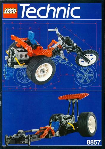 8857 Street Chopper (Certified) LEGO TECHNIC