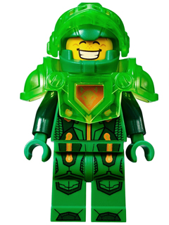 Aaron Fox - Trans-Bright Green Visor and Armor (Ultimate Aaron) (nex021)