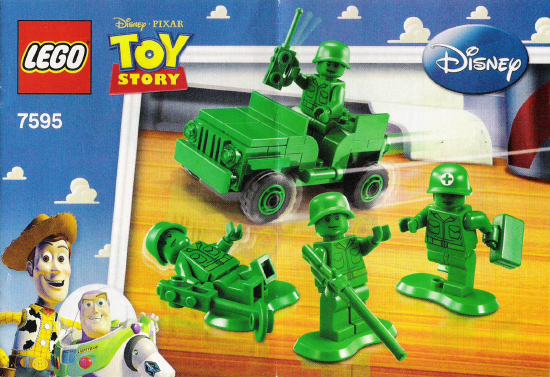 7595 Army Men on Patrol (Used) LEGO Toy Story