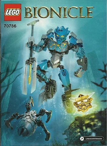 70786 Gali - Master of Water (Certified) LEGO BIONICLE