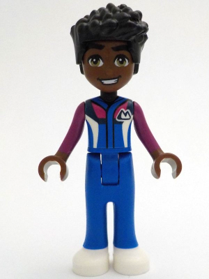 Friends Zac - Blue Ski Suit / Jacket, Trousers, White Shoes (frnd0662)