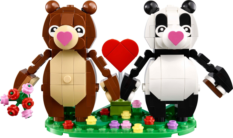 40821 Love Bears (Retired) LEGO Seasonal
