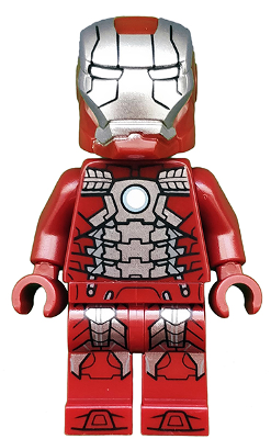 Iron Man - Mark 5 Armor, Trans-Clear Head (sh0566)