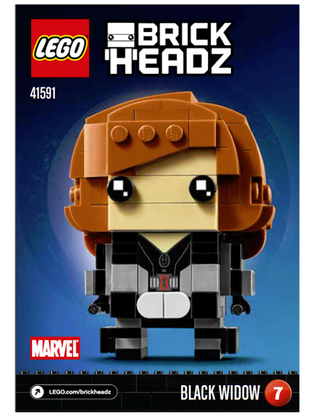 41591 Black Widow (Used) LEGO BrickHeadz