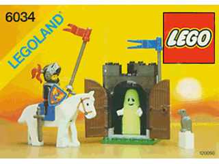 6034 Black Monarch's Ghost (Used) LEGO Castle