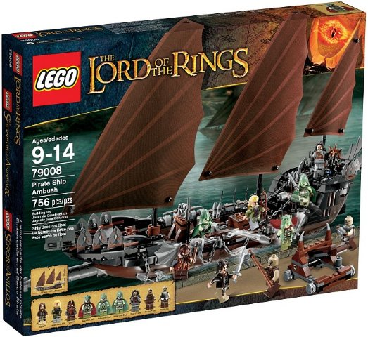 79008 Pirate Ship Ambush (Retired) LEGO The Lord of the Rings