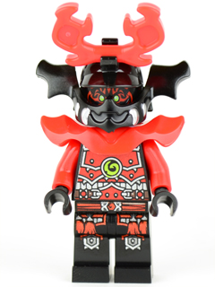 Stone Army Warrior - Red Face (njo0075)