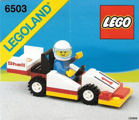 6503 Sprint Racer (Used) LEGO Town
