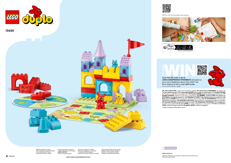 10450 Hopsy's Castle Game (Certified) LEGO DUPLO