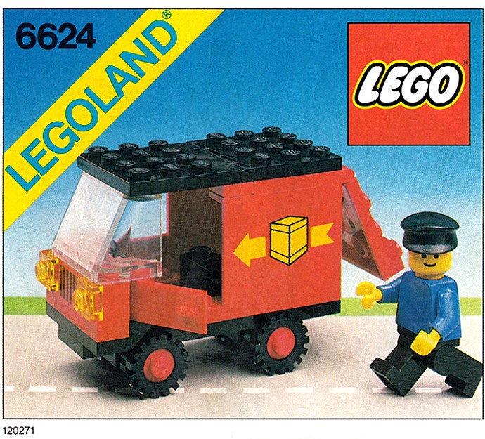 6624 Delivery Van (Certified) LEGO Town