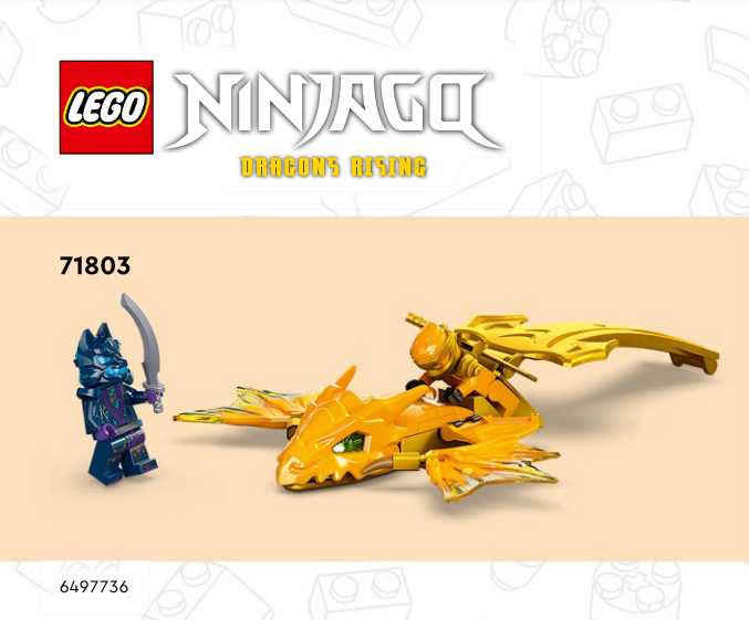 71803 Arin's Rising Dragon Strike (Used) LEGO Ninjago