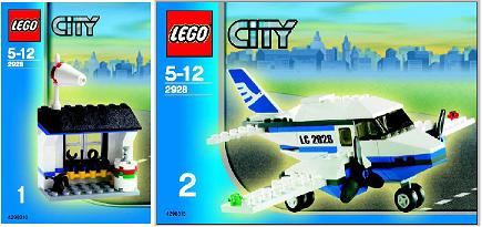 2928 City In-Flight 2006 (Certified) LEGO City