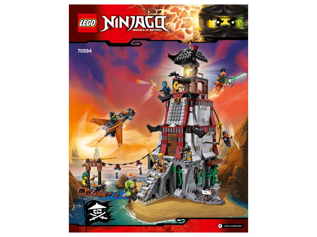 70594 The Lighthouse Siege (Used) LEGO Ninjago