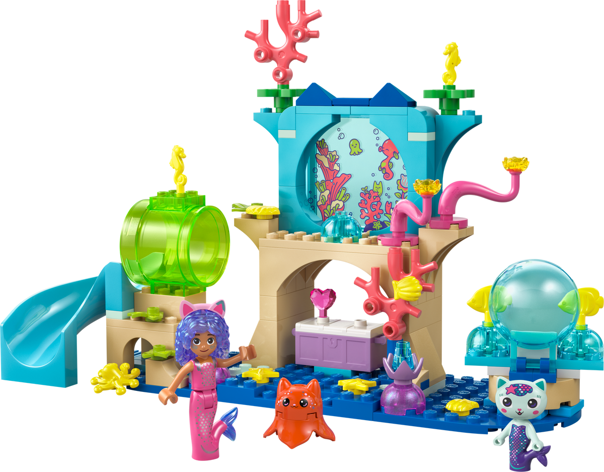 11204 Mermaid Gabby's Aquarium Adventure (Retired) LEGO Gabbys Dollhouse