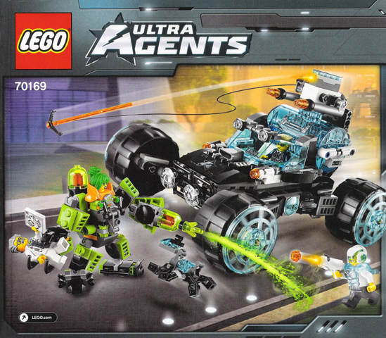 70169 Agent Stealth Patrol (Used) LEGO Ultra Agents