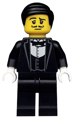 Waiter (Minifigure Only) (col129)