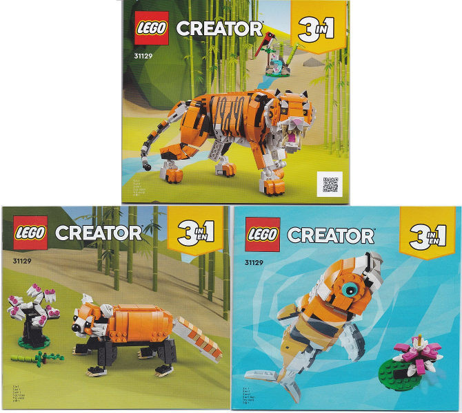 31129 Majestic Tiger (Certified) LEGO Creator