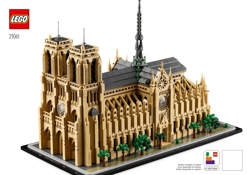21061 Notre-Dame de Paris (Used) LEGO Architecture