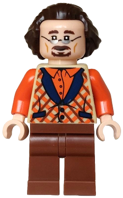 Florean Fortescue - Reddish Brown Legs, Silver Glasses (hp572)