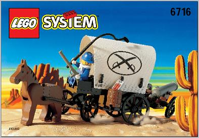 6716 Covered Wagon (Used) LEGO Western