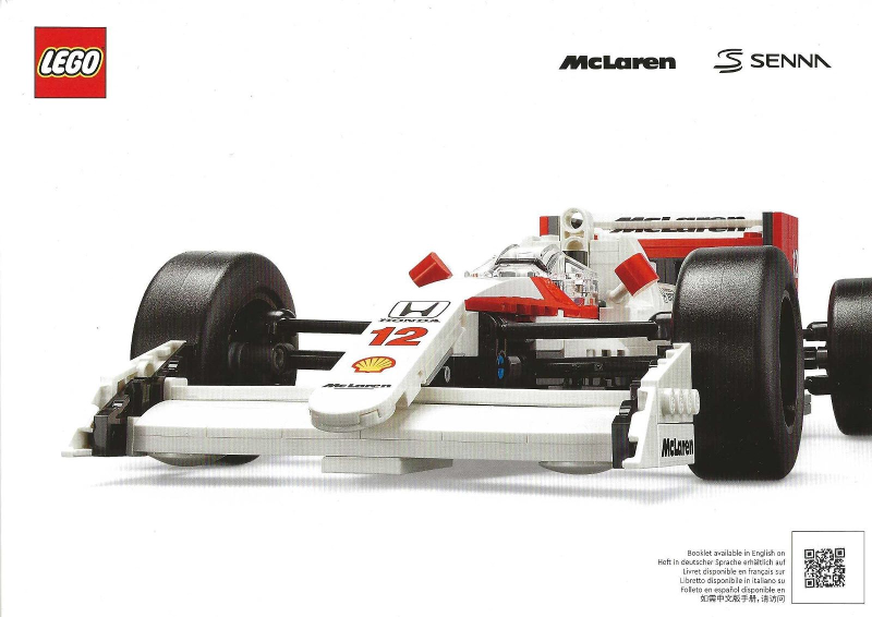 10330 McLaren MP4/4 & Ayrton Senna (Certified) LEGO Icons