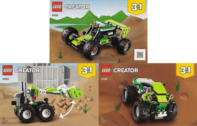 31123 Off-Road Buggy (Used) LEGO Creator
