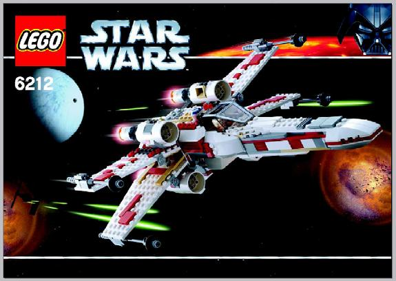 6212 X-Wing Fighter (Used) LEGO Star Wars