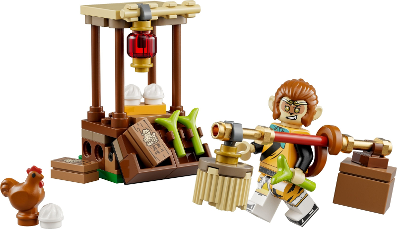 30656 Monkey King Marketplace (Retired) LEGO Monkie Kid