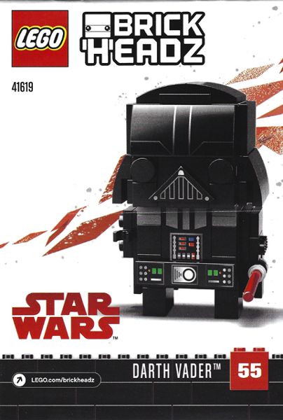 41619 Darth Vader (Used) LEGO BrickHeadz