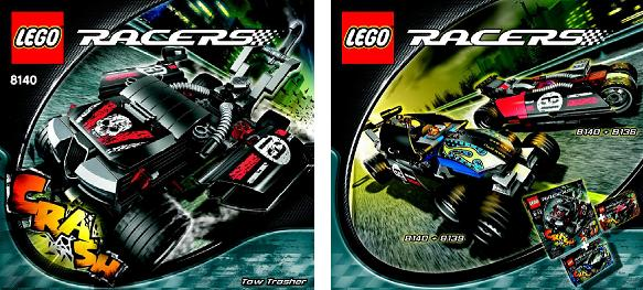 8140 Tow Trasher (Used) LEGO Racers