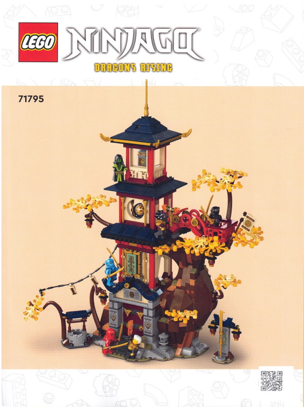 71795 Temple of the Dragon Energy Cores (Used) LEGO Ninjago