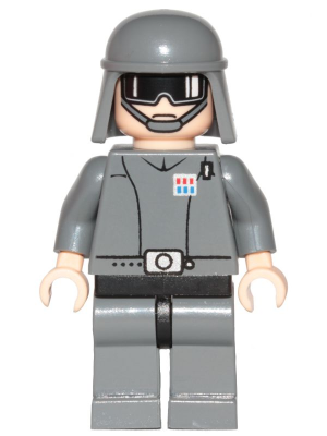 General Maximillian Veers - Officer Uniform, Dark Bluish Gray Helmet (sw0178)