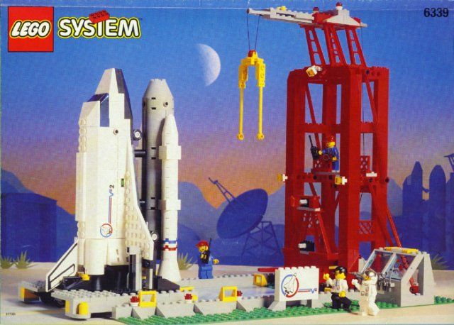 6339 Shuttle Launch Pad (Certified) LEGO Town