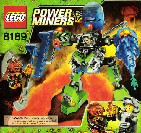 8189 Magma Mech (Certified) LEGO Power Miners