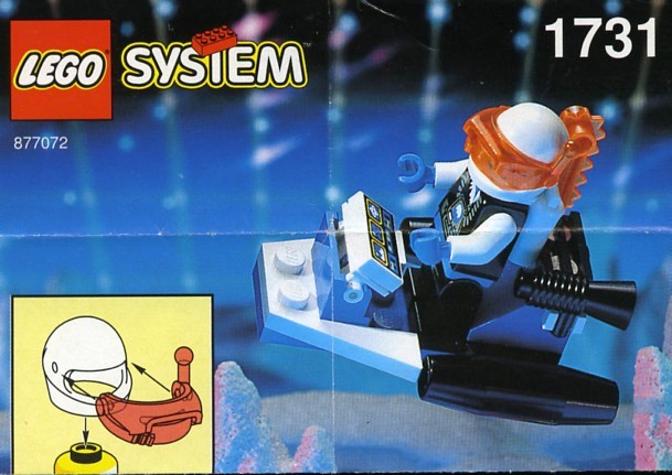 1731 Ice Planet Scooter (Certified) LEGO Space