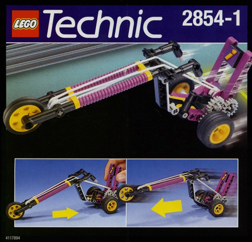 2854 Bungee Chopper (Certified) LEGO TECHNIC