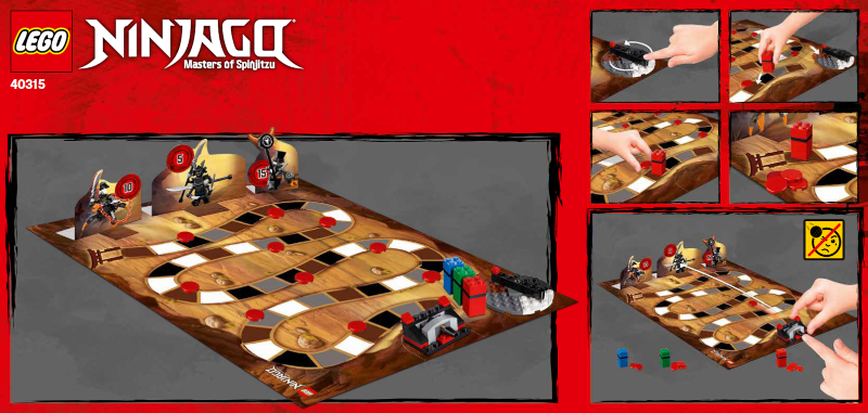 40315 Ninjago Board Game (Certified) LEGO Ninjago
