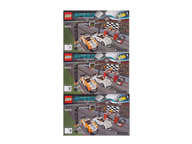 75912 Porsche 911 GT Finish Line (Certified) LEGO Speed Champions
