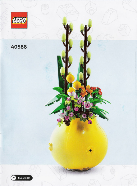 40588 Flowerpot (Certified) LEGO Botanicals