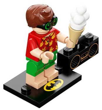 Vacation Robin - The LEGO Batman Movie Series 2 Collectible Minifigure (coltlbm2-8)