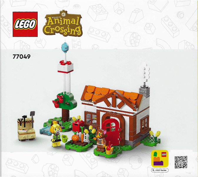 77049 Isabelle's House Visit (Used) LEGO Animal Crossing