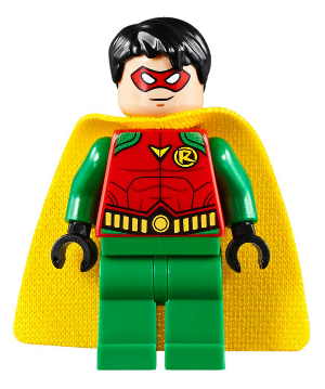 Robin - Red Mask, Juniors Cape (sh0514)